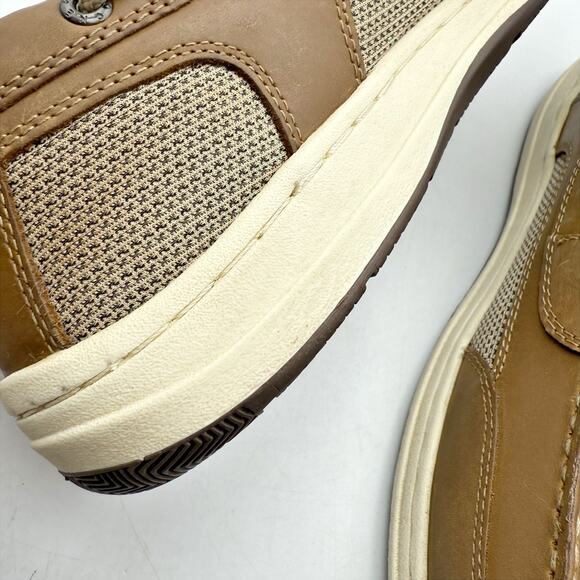 Dockers Mens Beacon Boat Shoes US 12 M EU 46 Tan Leather Water Resistant EUC main image 8